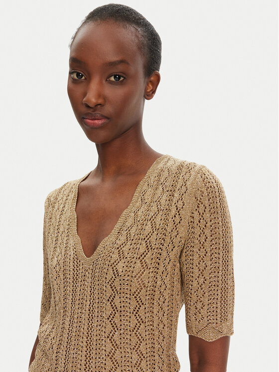 TWINSET TWINSET Светр 251TT3194 Бежевий Slim Fit