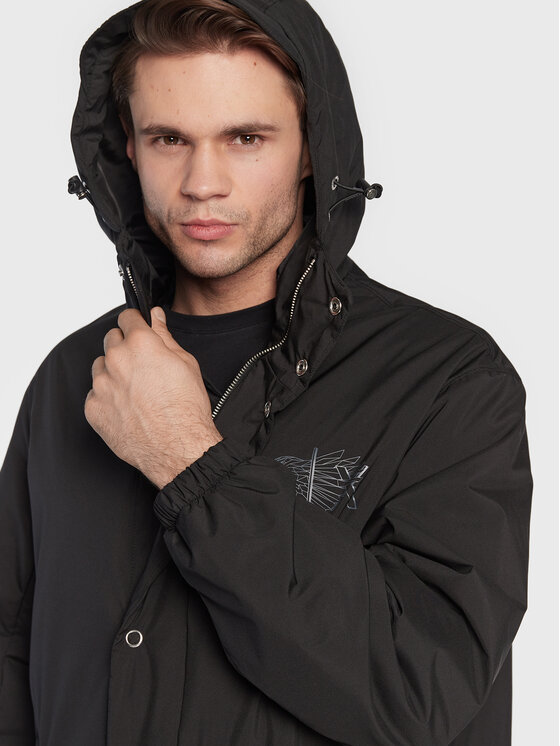 Armani Exchange Armani Exchange Prehodna jakna 6LZL06 ZNUUZ 1200 Črna Regular Fit