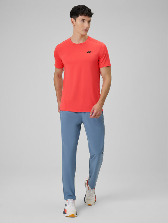 4F 4F Koszulka techniczna MULTI ACTIVE Czerwony Regular Fit