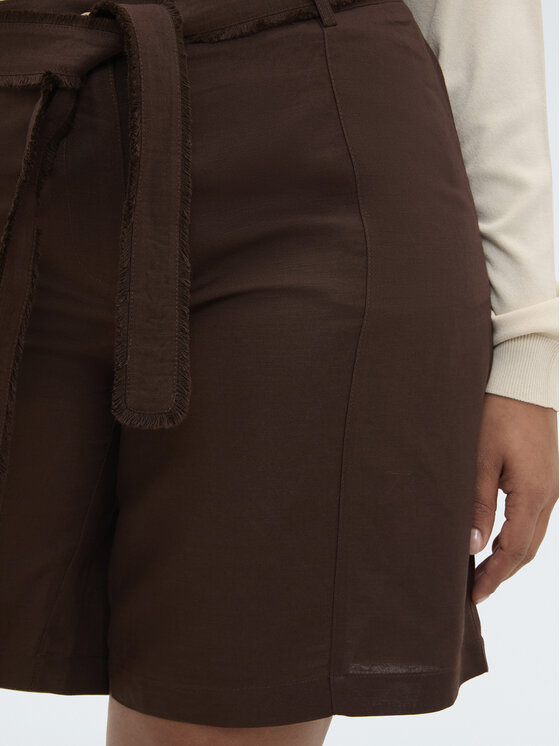 Fiorella Rubino Fiorella Rubino Pantaloni di tessuto P036T005270N0V2 Marrone Regular Fit