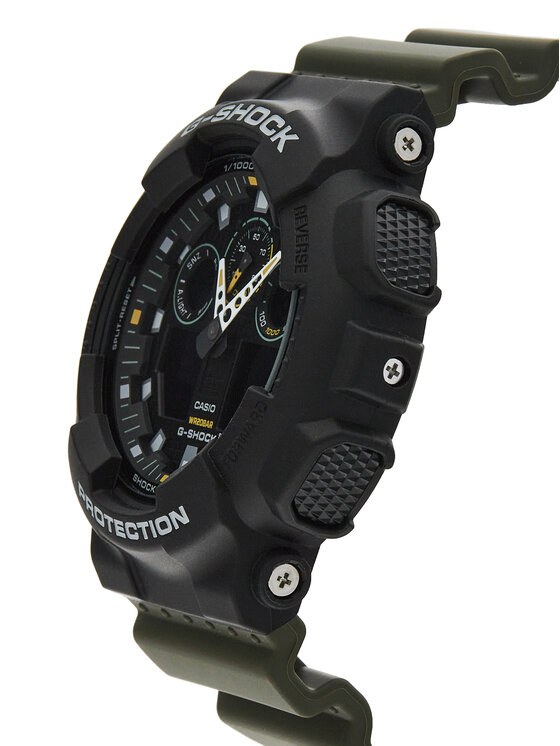 G-Shock G-Shock Laikrodis Two Tune Utility GA-100TU-1A3ER Chaki