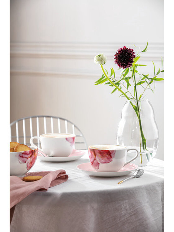 Villeroy & Boch Villeroy & Boch Spodek do filiżanki Rose Garden Villeroy & Boch Biały