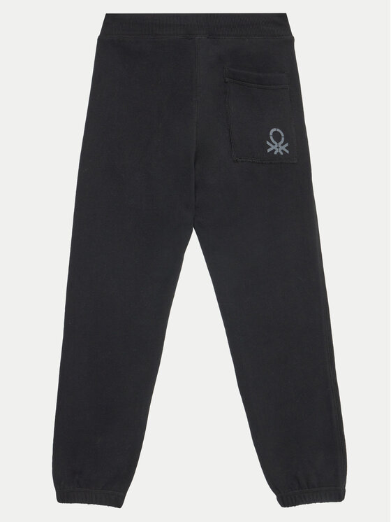 United Colors Of Benetton United Colors Of Benetton Jogginghose 3EB5CF05L Schwarz Regular Fit