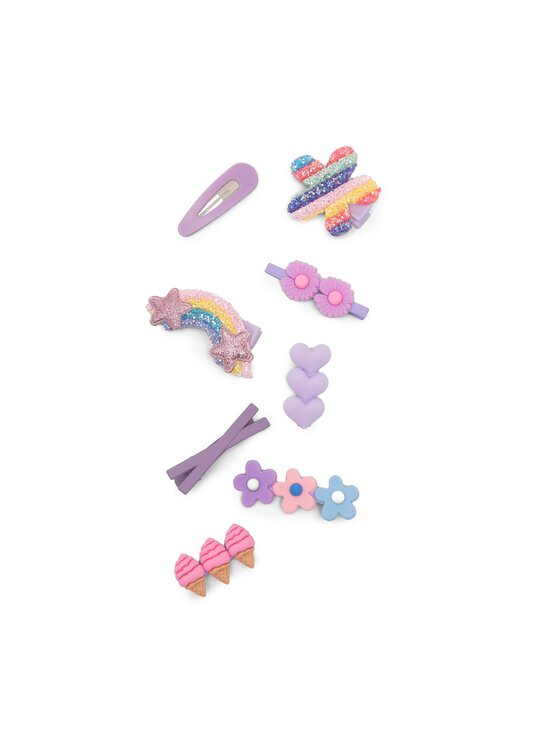 Nelli Blu Nelli Blu Sponka za lase 7KE-004-AW23 Vijolična