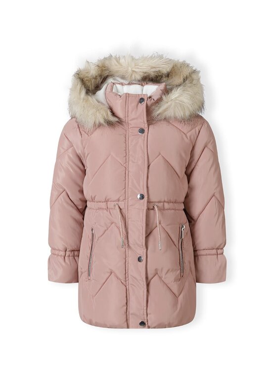 minoti minoti Kurtka zimowa 32COAT171 Różowy Longline Fit