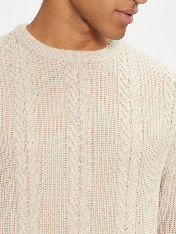 Jack&Jones Jack&Jones Džemper 12261436 Bež Regular Fit