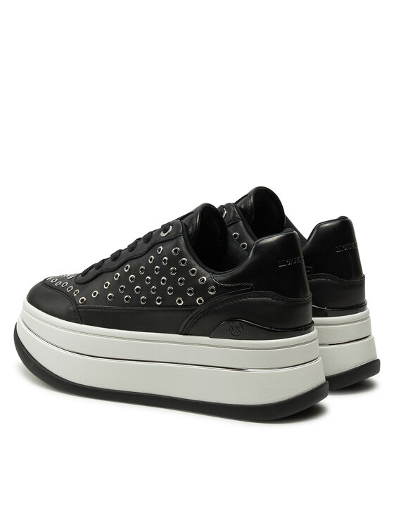MICHAEL Michael Kors MICHAEL Michael Kors Sneakersy Hayes Lace Up 43R5HAFS1L Czarny