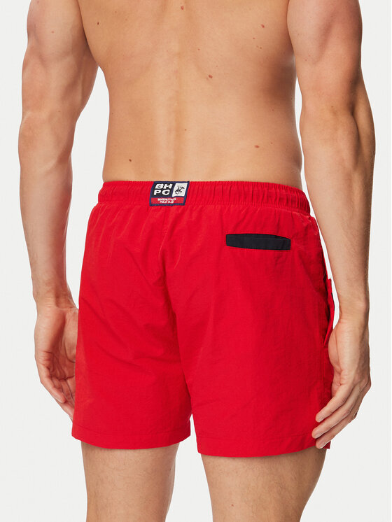 Beverly Hills Polo Club Beverly Hills Polo Club Kupaće gaće i hlače P-SS26M-SUNNY-0065 Crvena Regular Fit