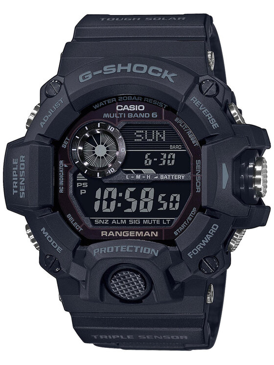 Casio Casio Zegarek GW-9400-1BER Granatowy
