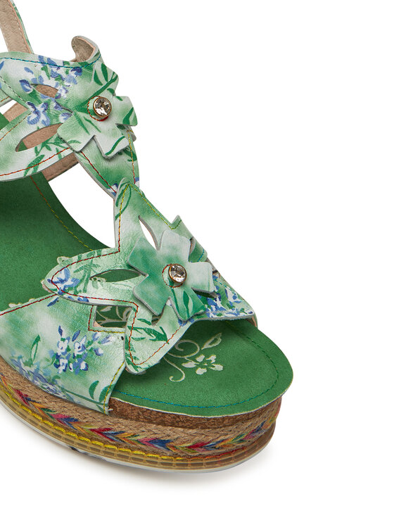 Laura Vita Laura Vita Espadryle Hacdeo 21 Zielony