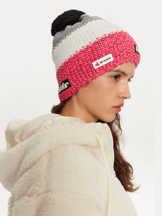 Eisbär Eisbär Σκούφος Star Pompon Ska 33140 142 Ροζ