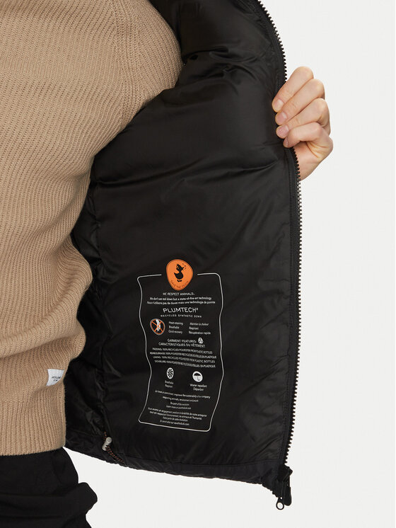 Save The Duck Save The Duck Αμάνικο Μπουφάν D81438M VELY19 Μαύρο Regular Fit