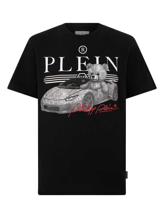 PHILIPP PLEIN PHILIPP PLEIN Tričko 31109 Čierna Regular Fit