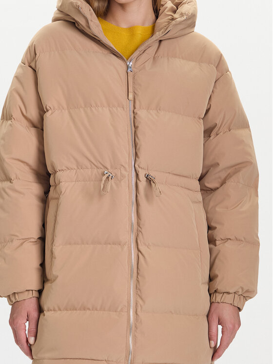 United Colors Of Benetton United Colors Of Benetton Vatovaná bunda 22T6DN087 Béžová Regular Fit