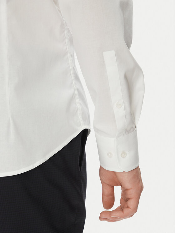 JOOP! JOOP! Košile 17 JSH-63Pierce 30044587 Bílá Slim Fit