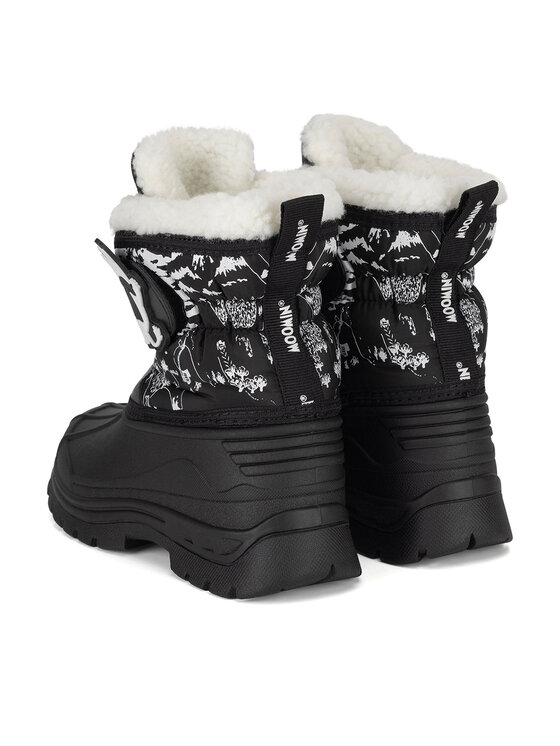 Moomin Moomin Μπότες Χιονιού AW24-135MMN Μαύρο