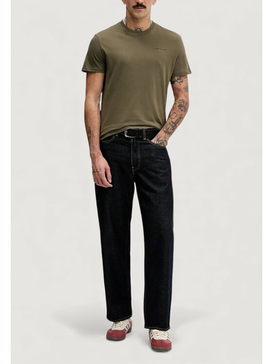 Tommy Jeans Tommy Jeans T-shirt TJM SLIM LINEAR CHES Verde Slim Fit