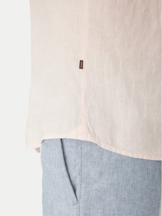 BOSS BOSS Camicia 50537382 Rosa Regular Fit