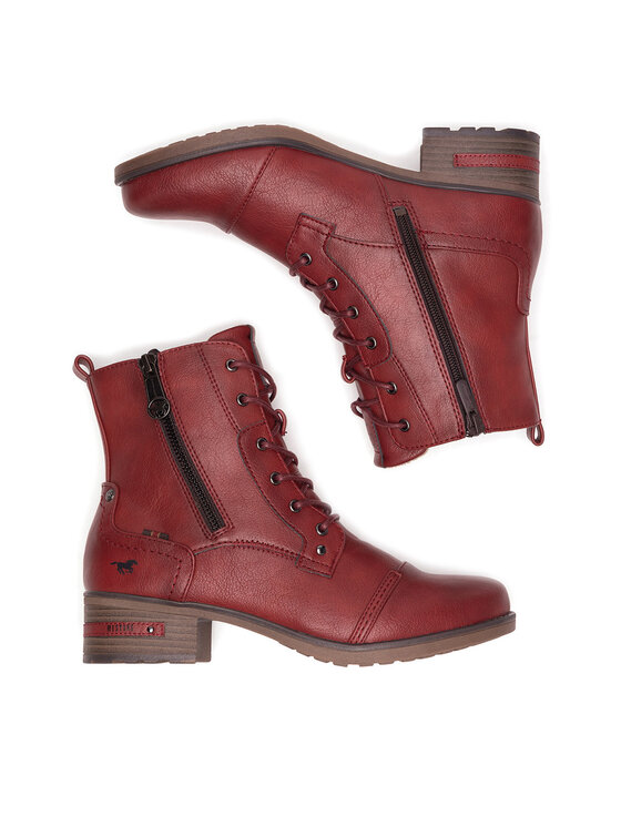 Mustang Mustang Schnürschuhe 1229-513 Rot