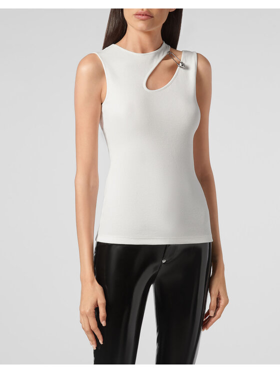 PHILIPP PLEIN PHILIPP PLEIN Smanicato 8093 Bianco Skin Tight Fit