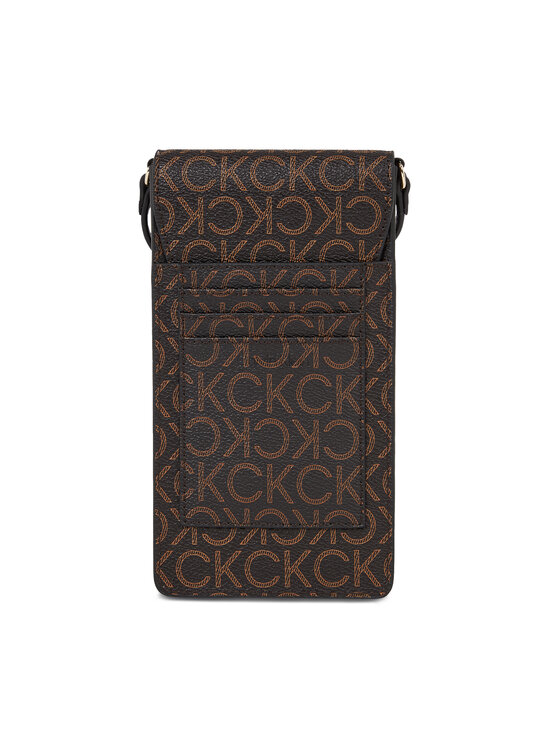 Calvin Klein Calvin Klein Telefonihoidikud Ck Must Phone Pouch Xbody-Mono K60K611323 Pruun