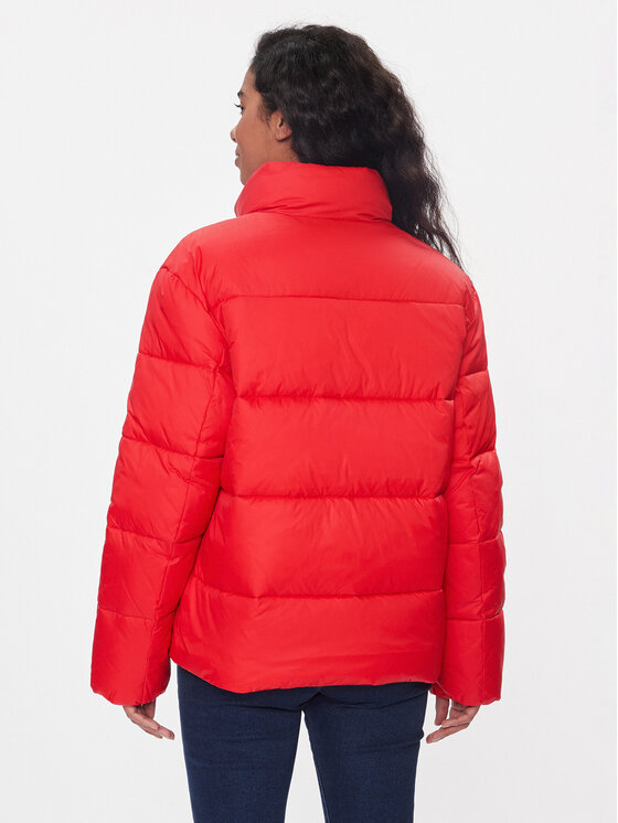 Tommy Jeans Tommy Jeans Žieminė striukė DW0DW15963 Raudona Regular Fit