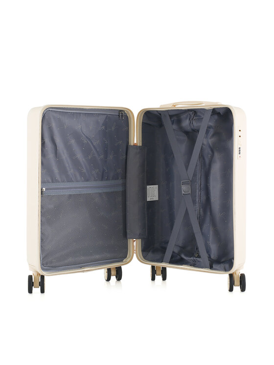 Semi Line Semi Line Rankinio bagažo lagaminas T5757-2 Écru