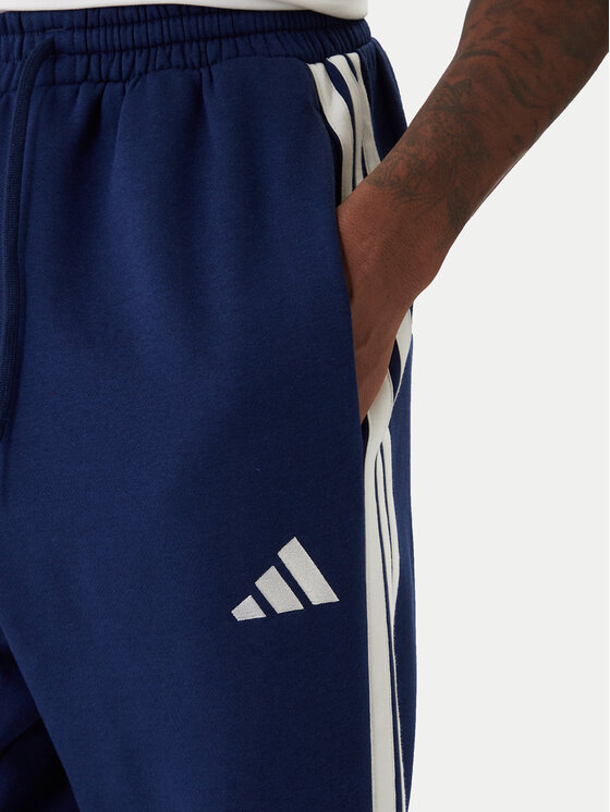 adidas adidas Spodnie dresowe Essentials 3-Stripes JE6334 Granatowy Regular Fit