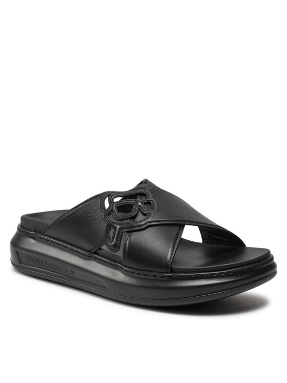 KARL LAGERFELD KARL LAGERFELD Şlapi KL62504 Negru