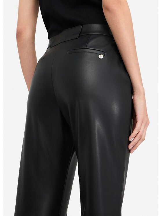 Liu Jo Liu Jo Pantaloni di tessuto CF5016E062422222 Nero Regular Fit