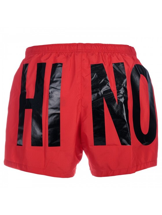 MOSCHINO Underwear & Swim MOSCHINO Underwear & Swim Plavecké šortky V6119 5539 Červená Regular Fit