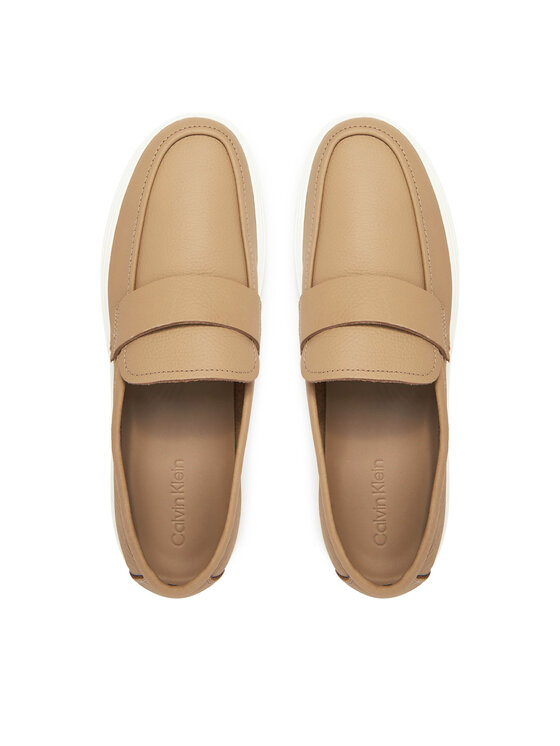 Calvin Klein Calvin Klein Mokasini Moccasin Lth Unlined HM0HM01813 Rjava