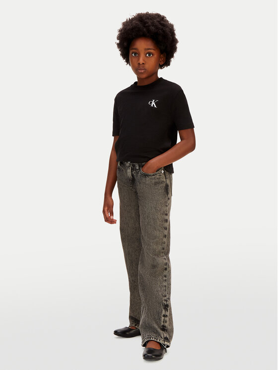 Calvin Klein Jeans Calvin Klein Jeans Jeans IG0IG03055 Grigio Wide Leg