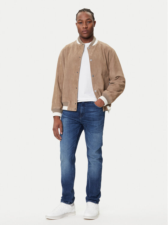 HUGO HUGO Jeansy 50542689 Granatowy Slim Fit
