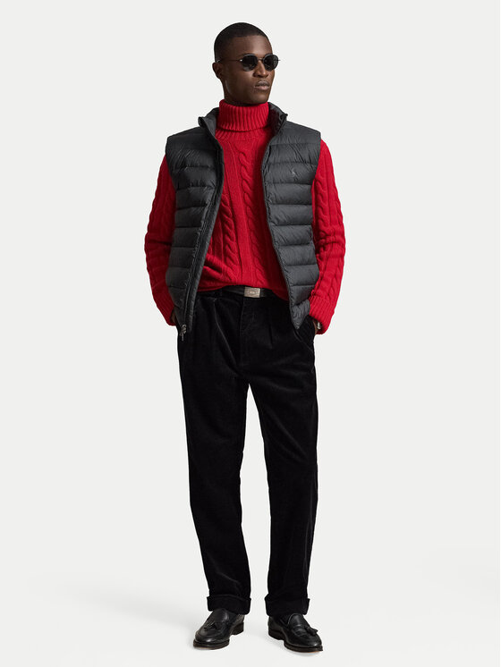 Polo Ralph Lauren Polo Ralph Lauren Жилетка за костюм 710B20425001 Черен Regular Fit