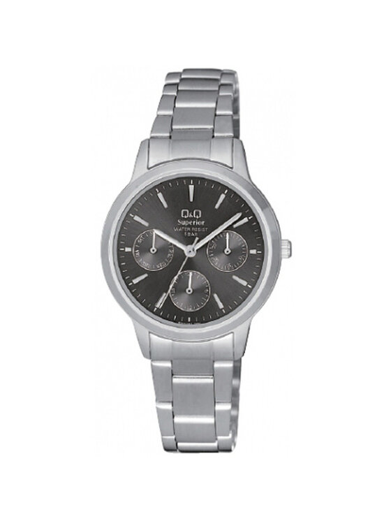 Q&Q Q&Q Zegarek S303-202 Srebrny