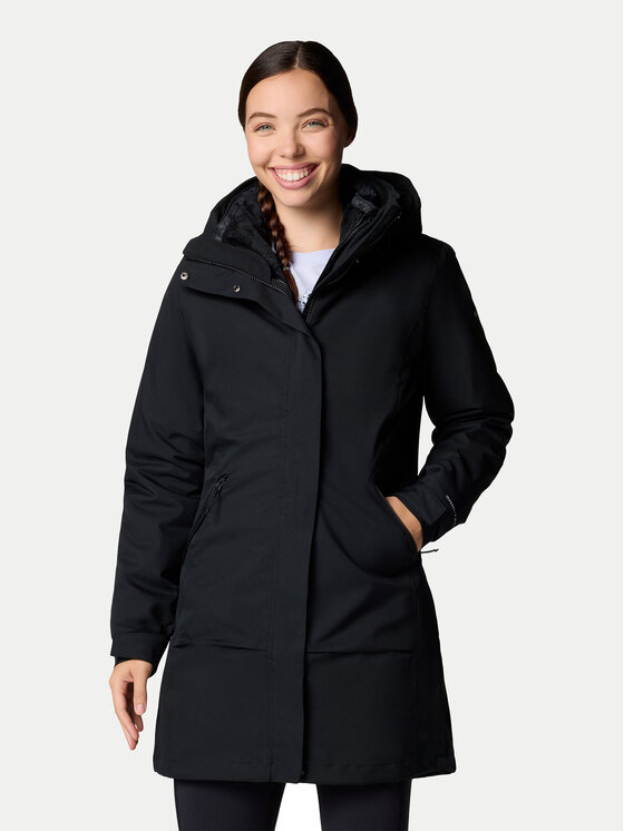 Columbia Columbia Pohodna jakna Pulaski™ II 3-in-1 2113971 Črna Regular Fit