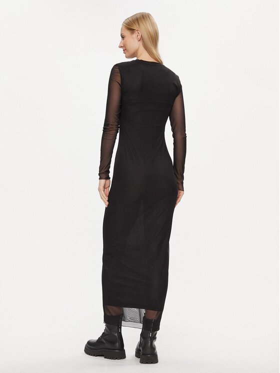ONLY ONLY Vsakodnevna obleka Lucia 15312218 Črna Slim Fit