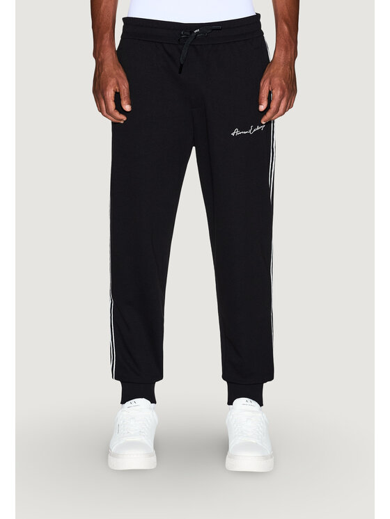 Armani Exchange Armani Exchange Pantaloni da tuta 8NZPSG Z9N1Z Nero To Fit