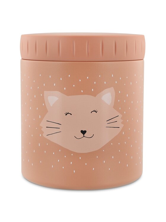 Trixie Baby Trixie Baby Termos obiadowy Termiczny pojemnik na jedzenie 500 ml - Kot Różowy