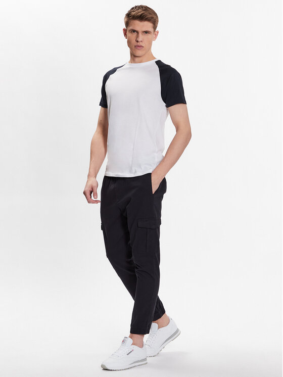 Brave Soul Brave Soul T-Shirt MTS-149BAPTISTK Biały Regular Fit