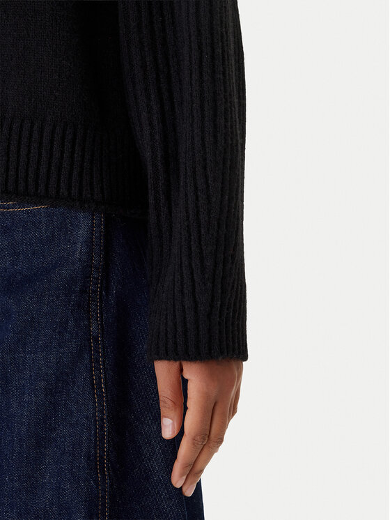 Tommy Jeans Tommy Jeans Dolcevita Flag DW0DW22108 Nero Relaxed Fit