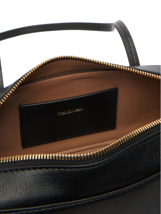 Calvin Klein Calvin Klein Τσάντα Foil Logo Bauletto LV04F3636G Μαύρο