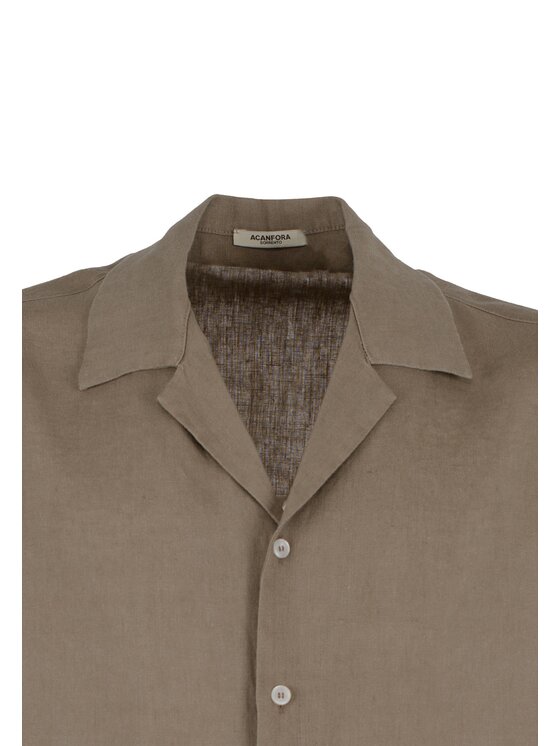 ACANFORA ACANFORA Camicia ACA100-FANGO Beige Regular Fit