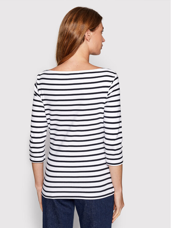 Tommy Hilfiger Tommy Hilfiger Halenka WW0WW27724 Bílá Slim Fit
