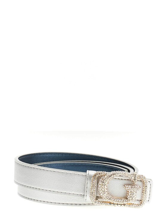 Guess Guess Pasek Damski 176917 Srebrny