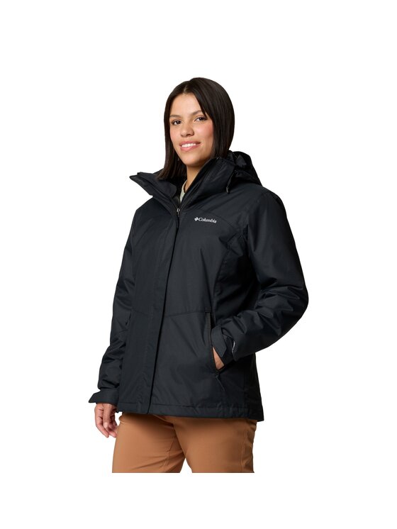 Columbia Columbia Kurtka zimowa 208782 Czarny Regular Fit