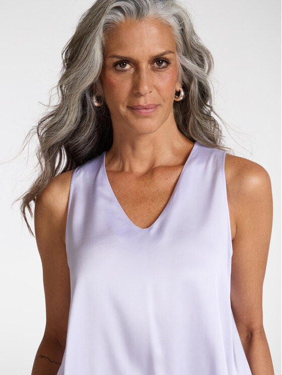 Elena Mirò Elena Mirò Camicia D112P000032N0A9 Viola Regular Fit