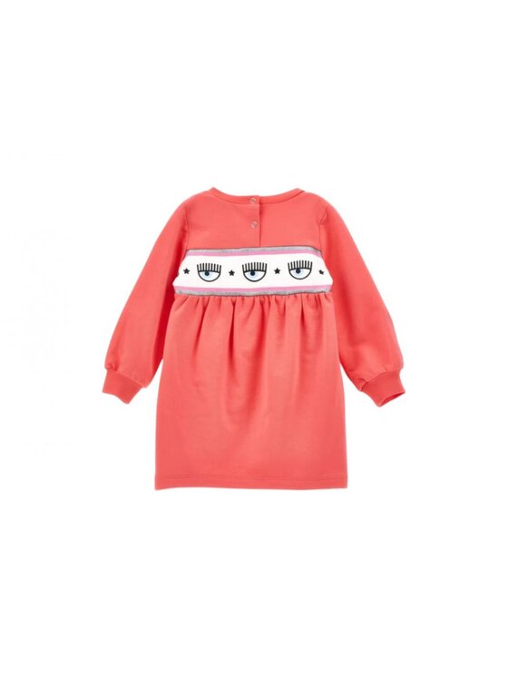 Chiara Ferragni Chiara Ferragni Sukienka letnia 53b900_2010 Różowy Regular Fit