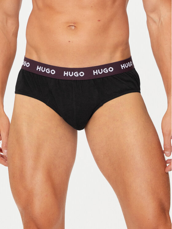 HUGO Hugo Set od 3 para muških slip gaća 50517879 Šarena